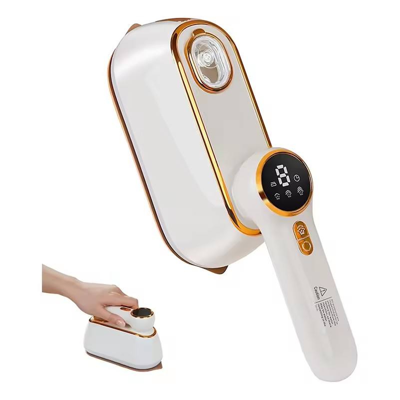Foldable Mini Steam Iron With LCD Display